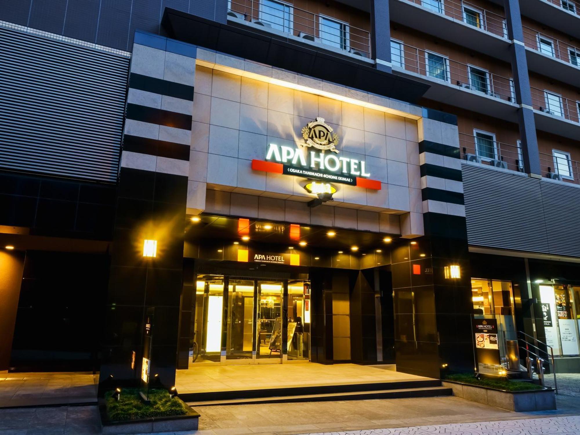 Apa Hotel Osaka Tanimachi 4Chome Ekimae Εξωτερικό φωτογραφία